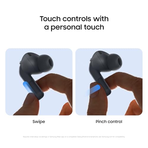 Samsung Galaxy Buds 4 Pro (2026) AI True Wireless Bluetooth Earbuds, Hi-Res Audio, 2-Way Speaker, ANC 2.0, Optimized Comfort, IP57, Live Translation, Black [US Version, 2 Yr Warranty]