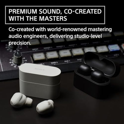 Sony WF-1000XM6 The Best Truly Wireless Noise Cancelling Earbuds (2026 Model), Bluetooth in-Ear Headphones, with Studio-Quality Sound, Up to 24 Hours of Battery Life, Black