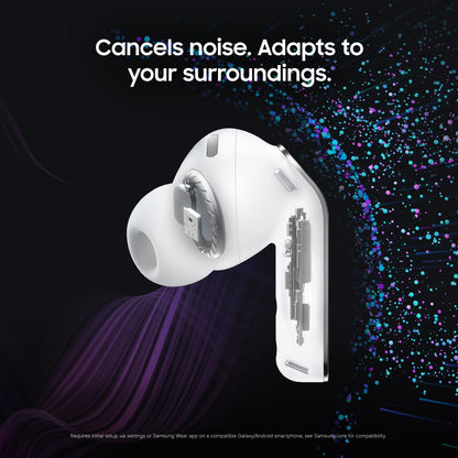 Samsung Galaxy Buds 4 Pro (2026) AI True Wireless Bluetooth Earbuds, Hi-Res Audio, 2-Way Speaker, ANC 2.0, Optimized Comfort, IP57, Live Translation, Black [US Version, 2 Yr Warranty]