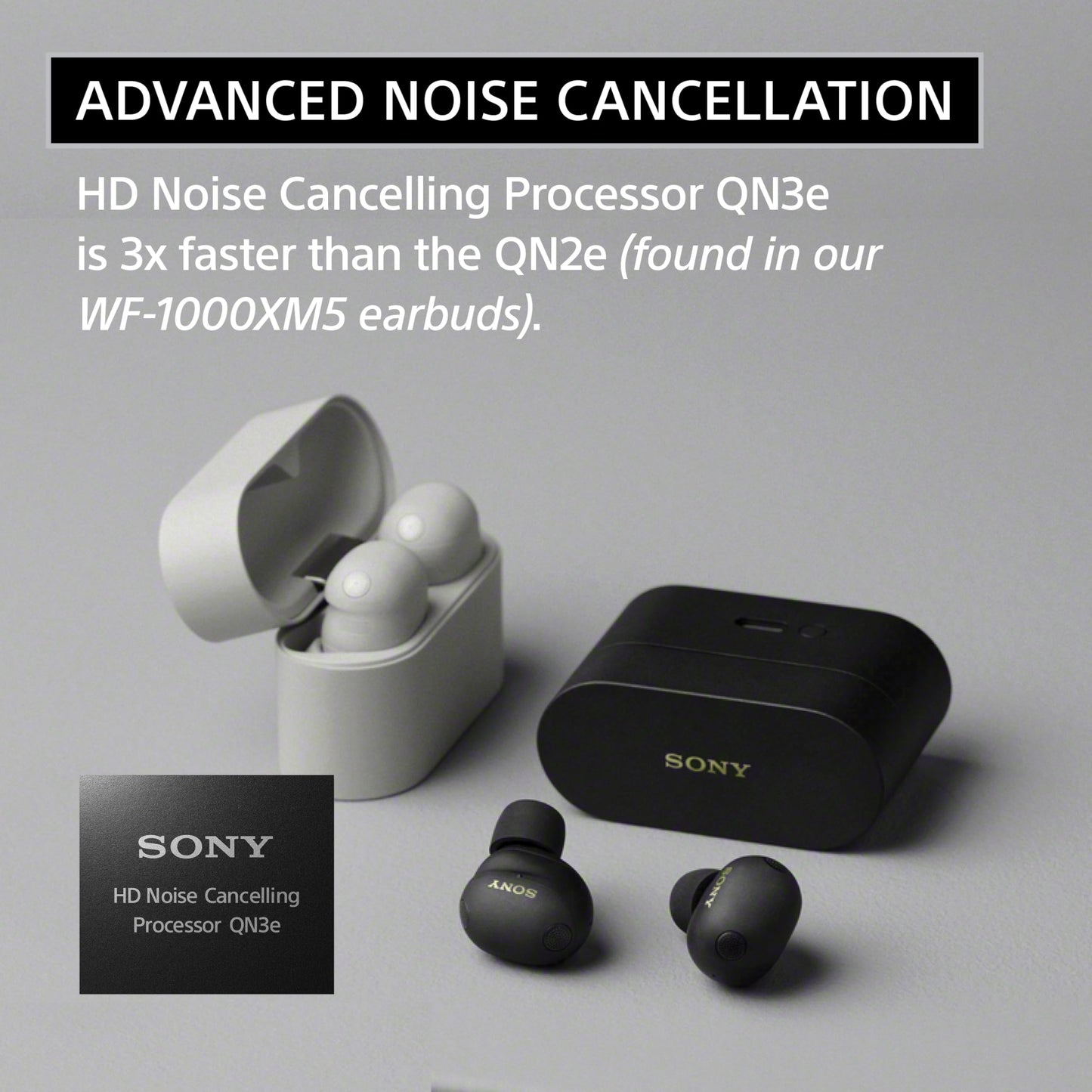 Sony WF-1000XM6 The Best Truly Wireless Noise Cancelling Earbuds (2026 Model), Bluetooth in-Ear Headphones, with Studio-Quality Sound, Up to 24 Hours of Battery Life, Platinum Silver
